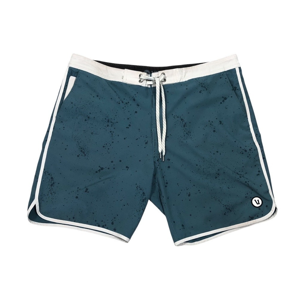 Vuori Cruise Boardshorts Mens 38 XL Drawcord Swim Trunks 7.5" Unlined Surf Beach